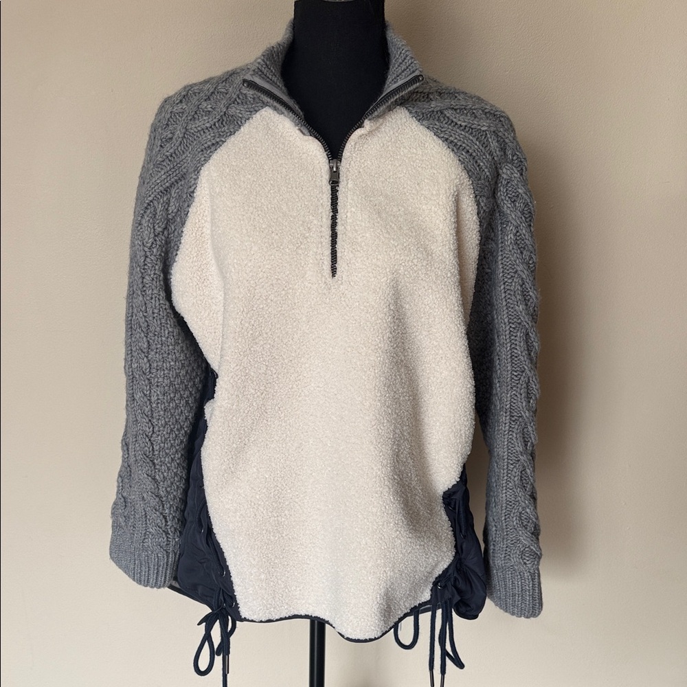 Boundless North Eden Knit Half Zip Pullover Sweater - XS